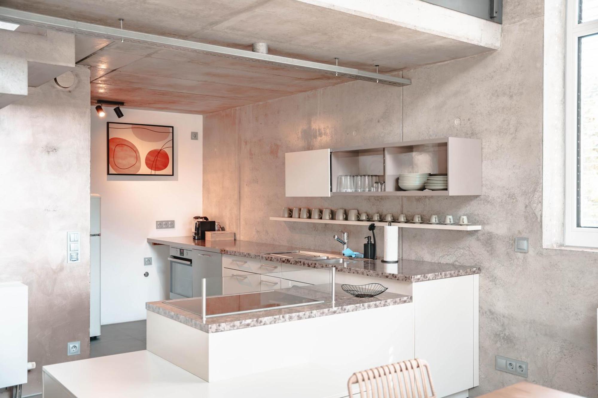 메밍겐 Sunset Club - Loft - 155 M2 Sichtbeton - Zentral 아파트 외부 사진
