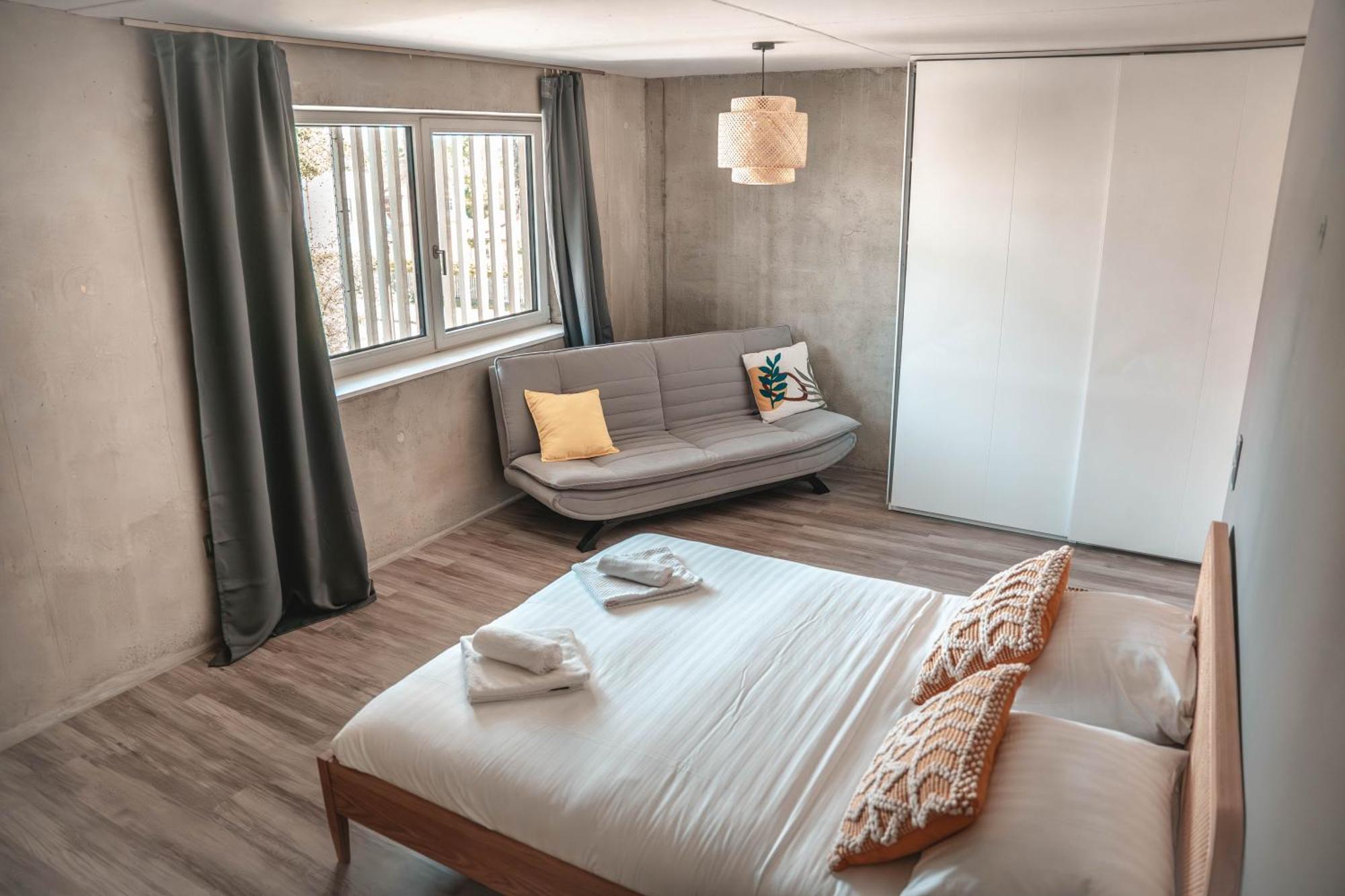 메밍겐 Sunset Club - Loft - 155 M2 Sichtbeton - Zentral 아파트 외부 사진